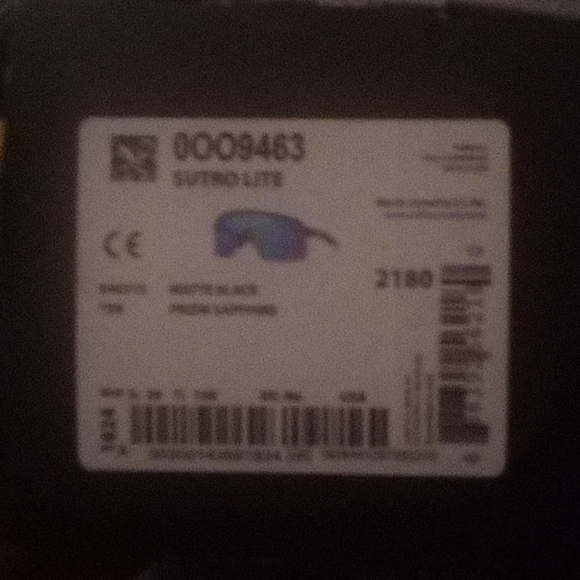 oakley sutro matte black prizm sapphire - Picture 4 of 4